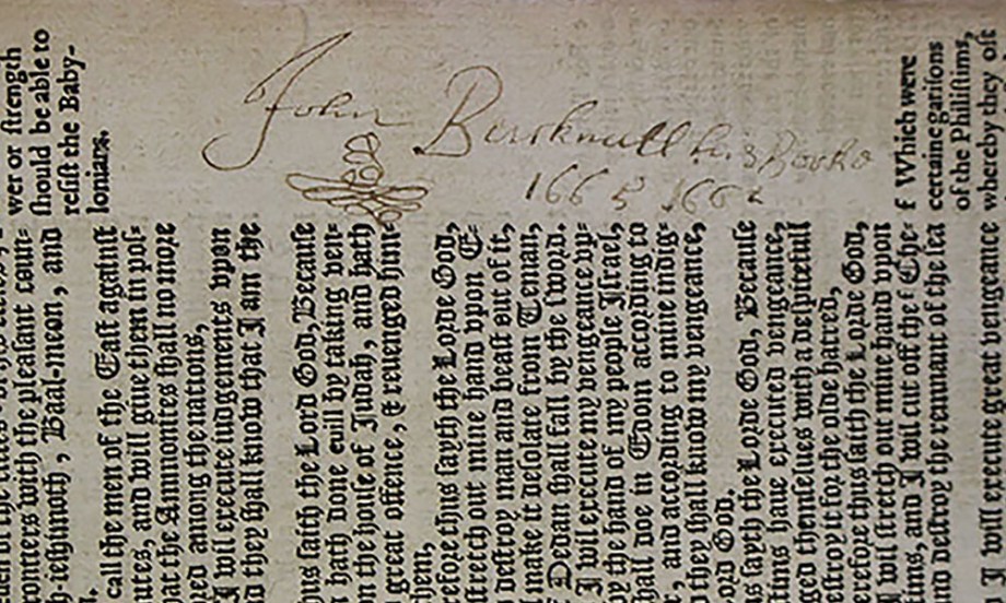 The breeches Bible Unique and Distinctive